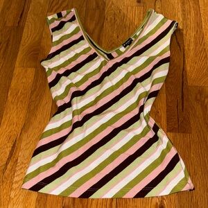 Vintage top FANG stripes